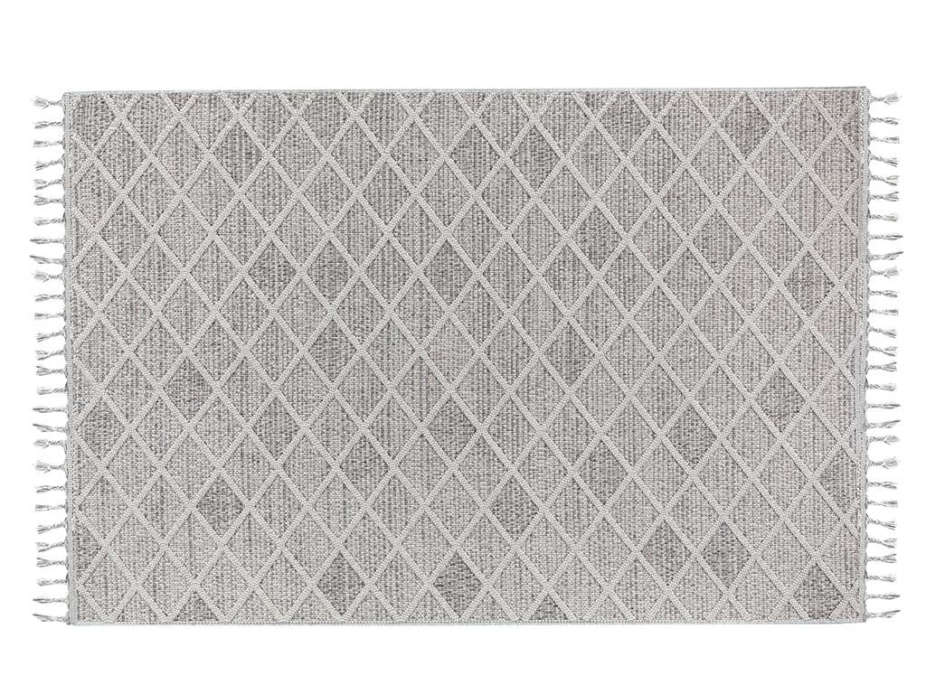 Vincent Woven Curl Carpet 80x300 cm Gray