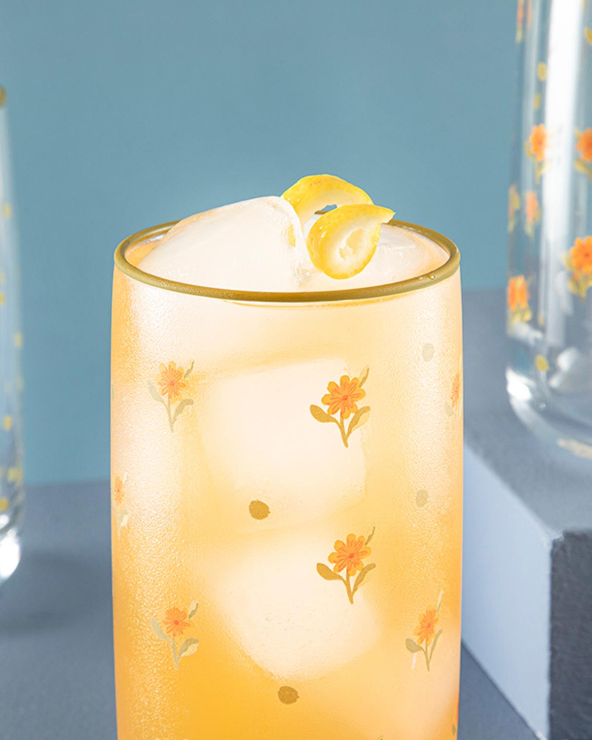 Virent Чаша 3 бр. Стъкло 365 мл Зелен