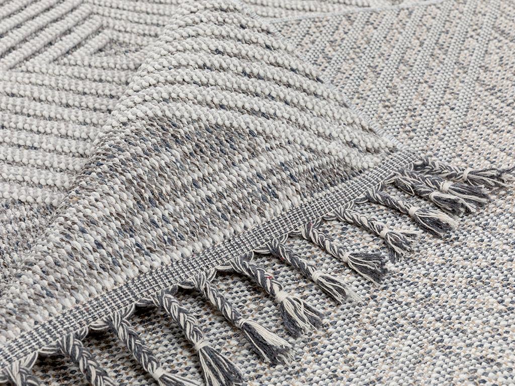 Visterya Woven Curl Carpet 80x150 cm Gray