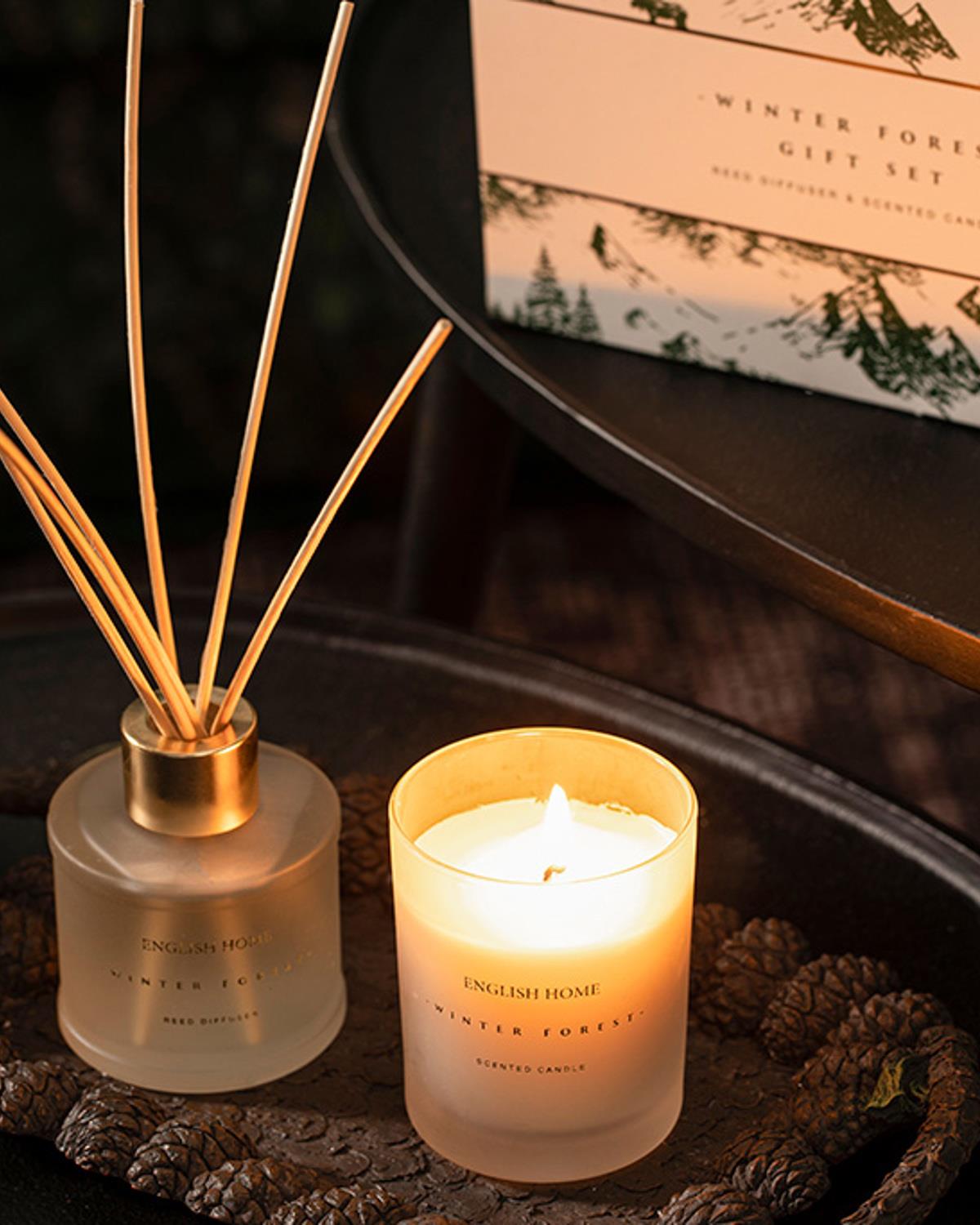 Winter Forest 2 Set Scented Set White-Green