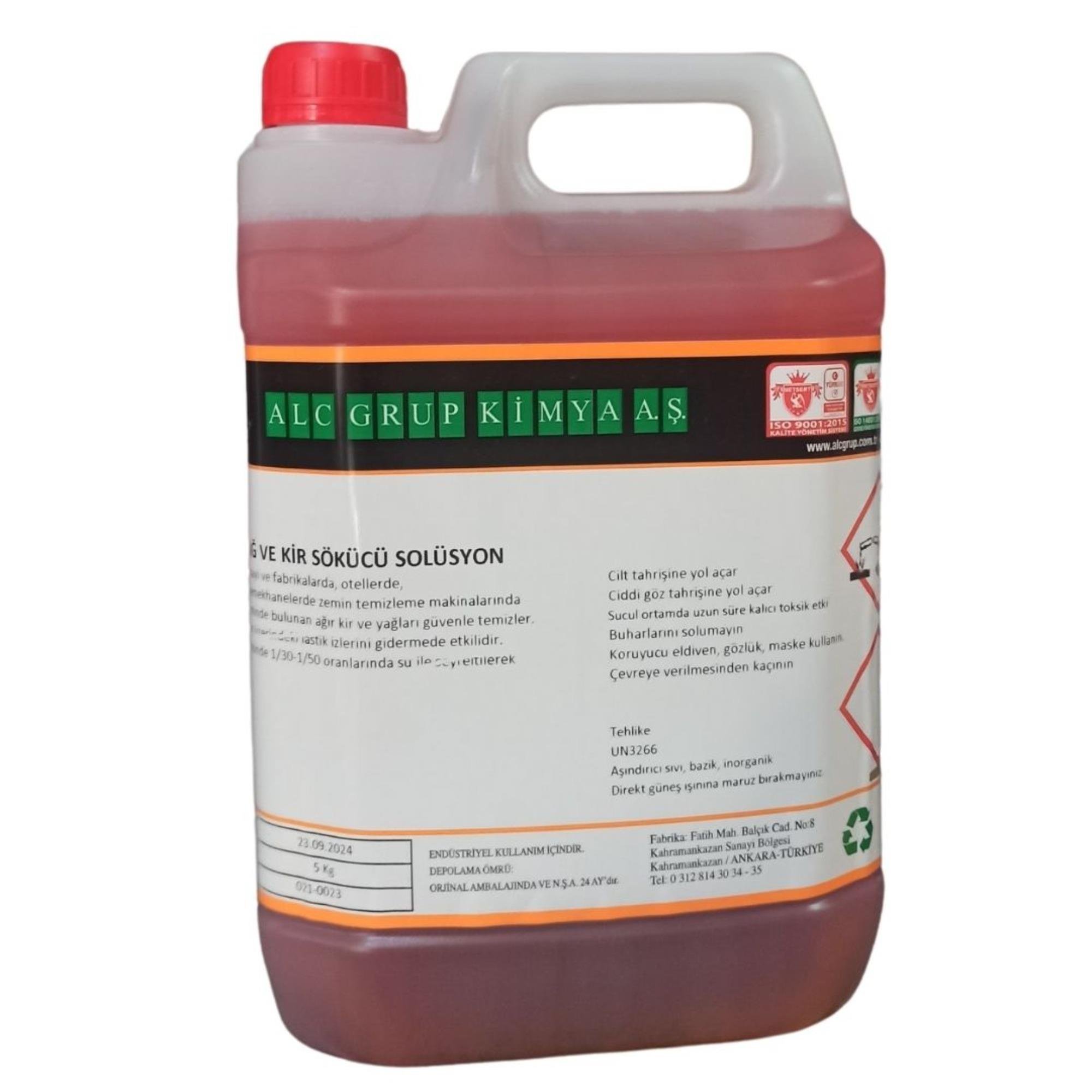ALC AĞIR KİR VE YAĞ SÖKÜCÜ 5 KG S-90