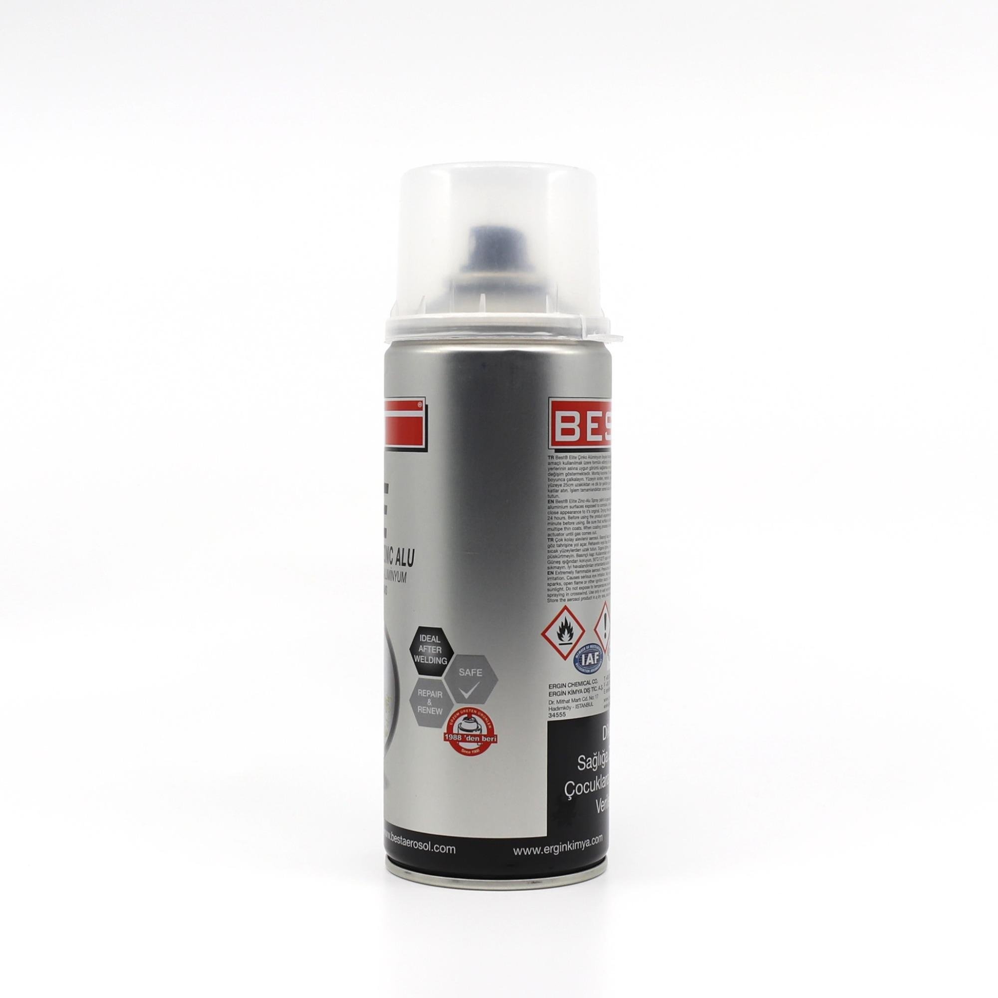 BEST ALÜMİNYUM ÇİNKO SPREY BOYA 400 ML