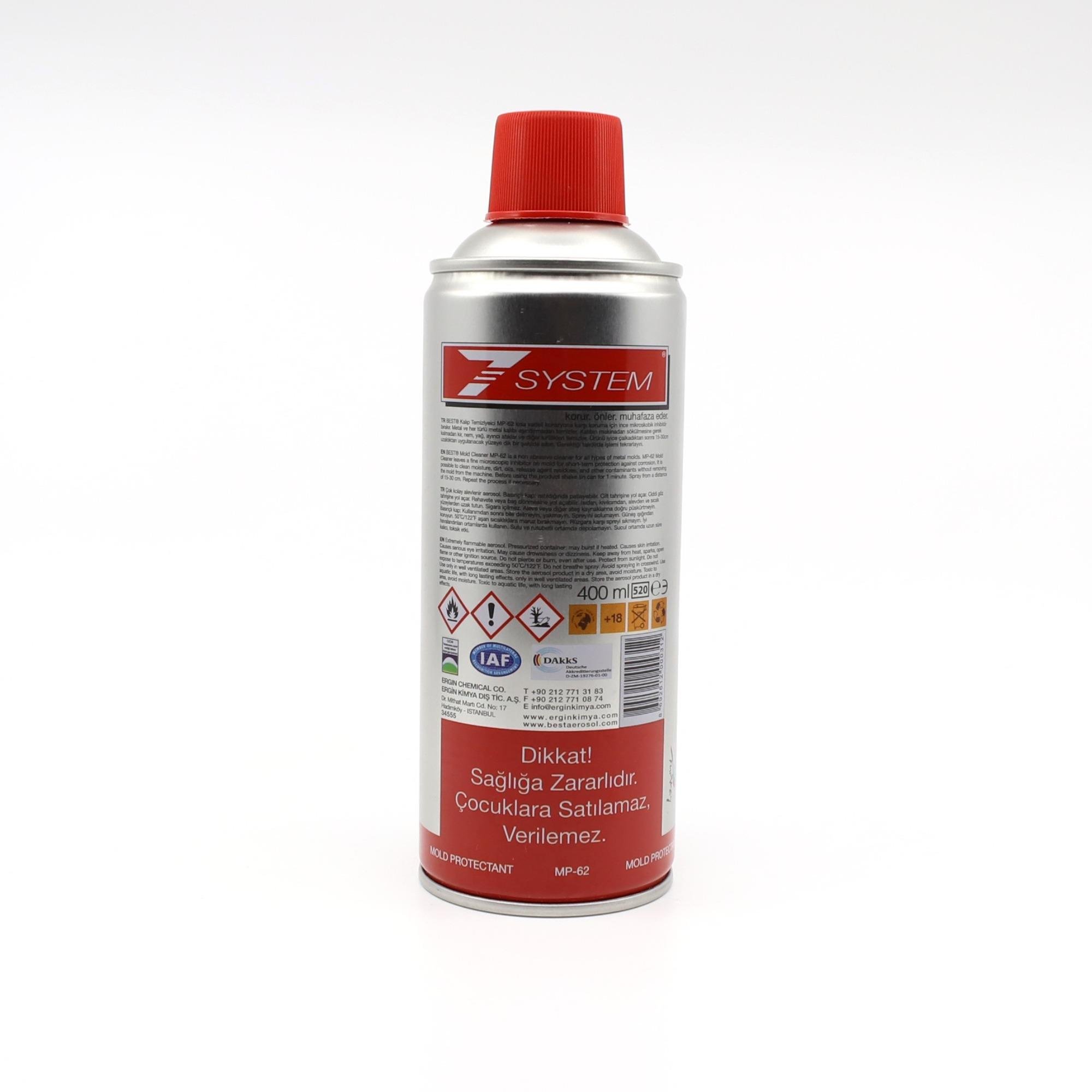 BEST KALIP TEMİZLEYİCİ SPREY 400 ML MP62 