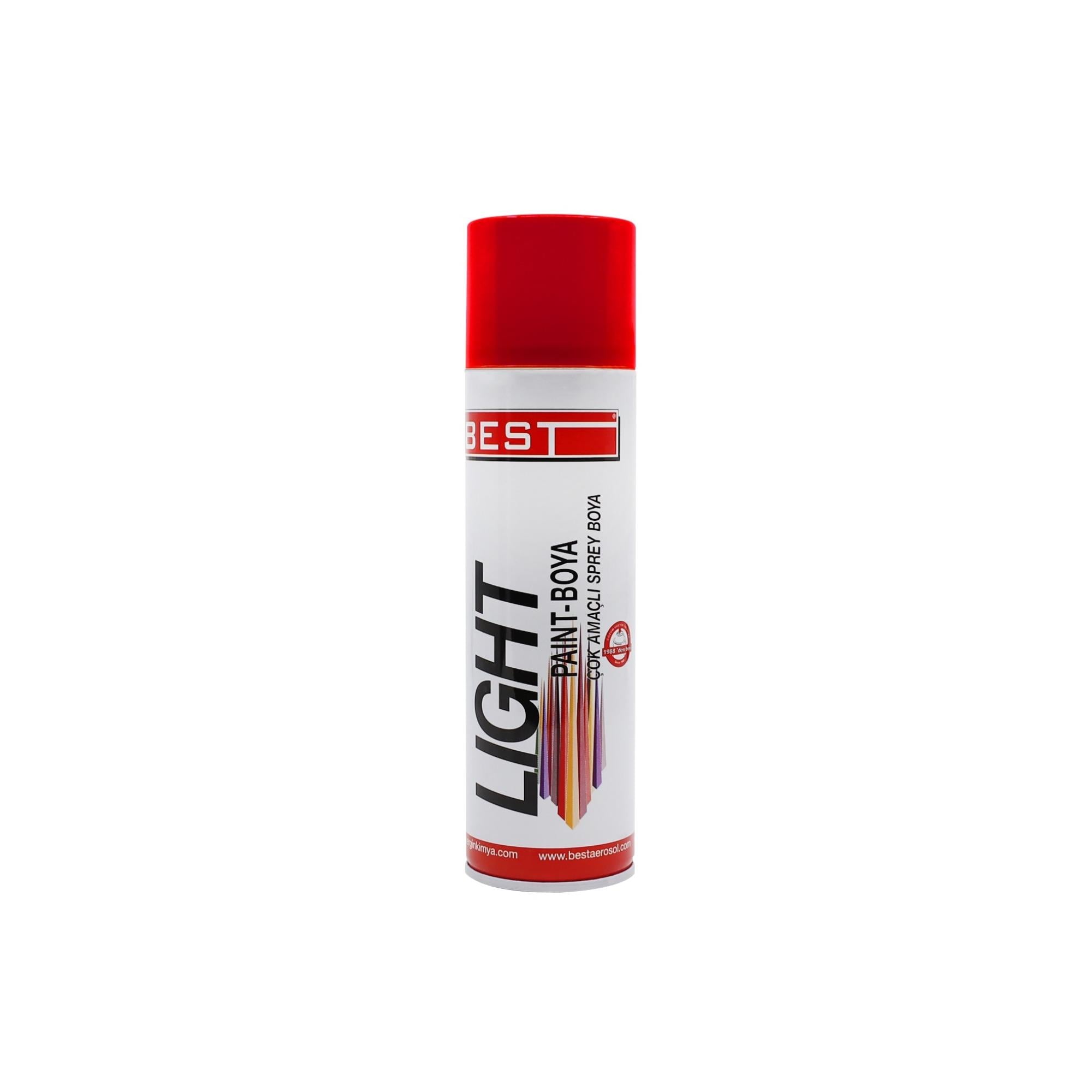 BEST LIGHT SPREY BOYA 250 ML KIRMIZI