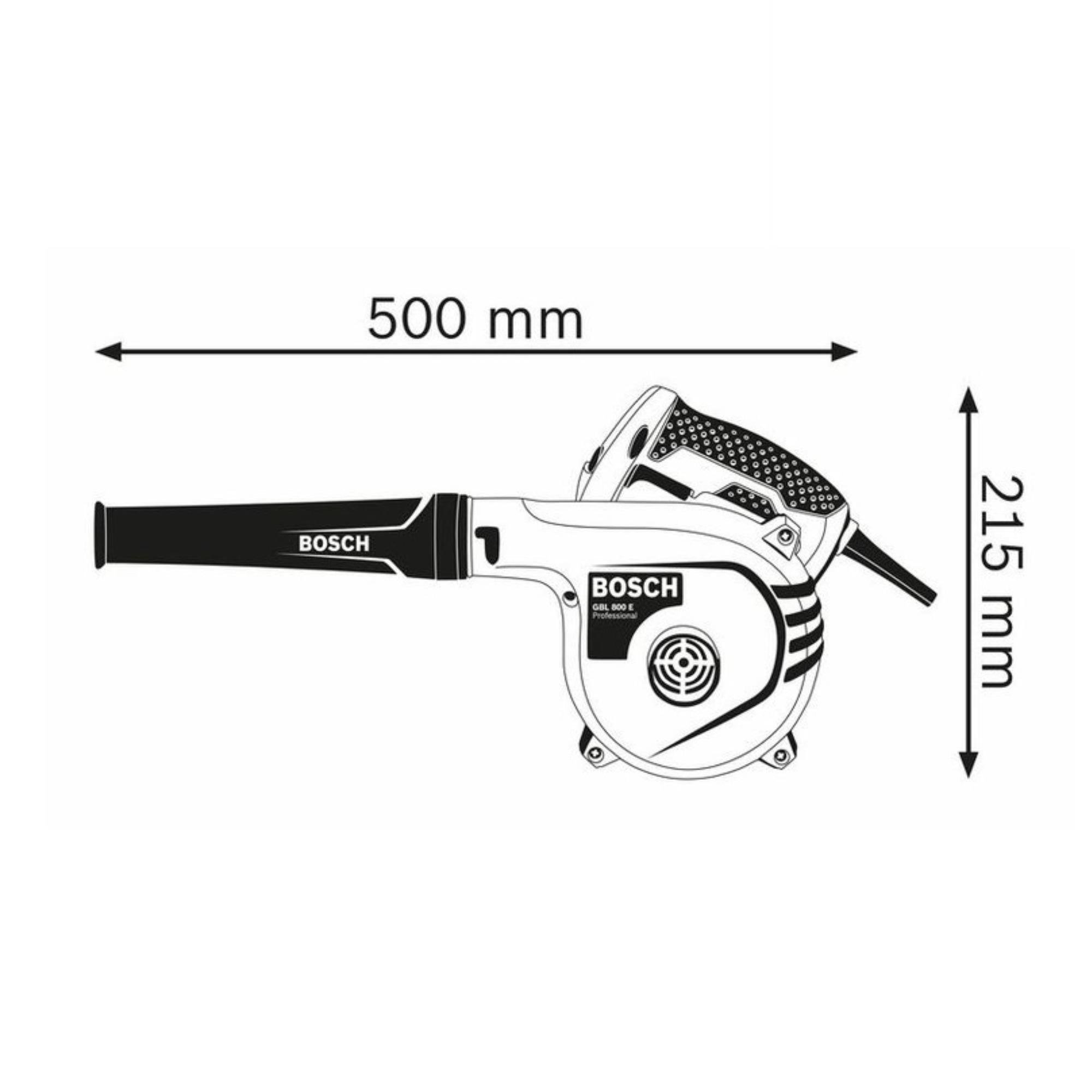 BOSCH HAVA ÜFLEME KÖRÜK 820W GBL800E 0601980420