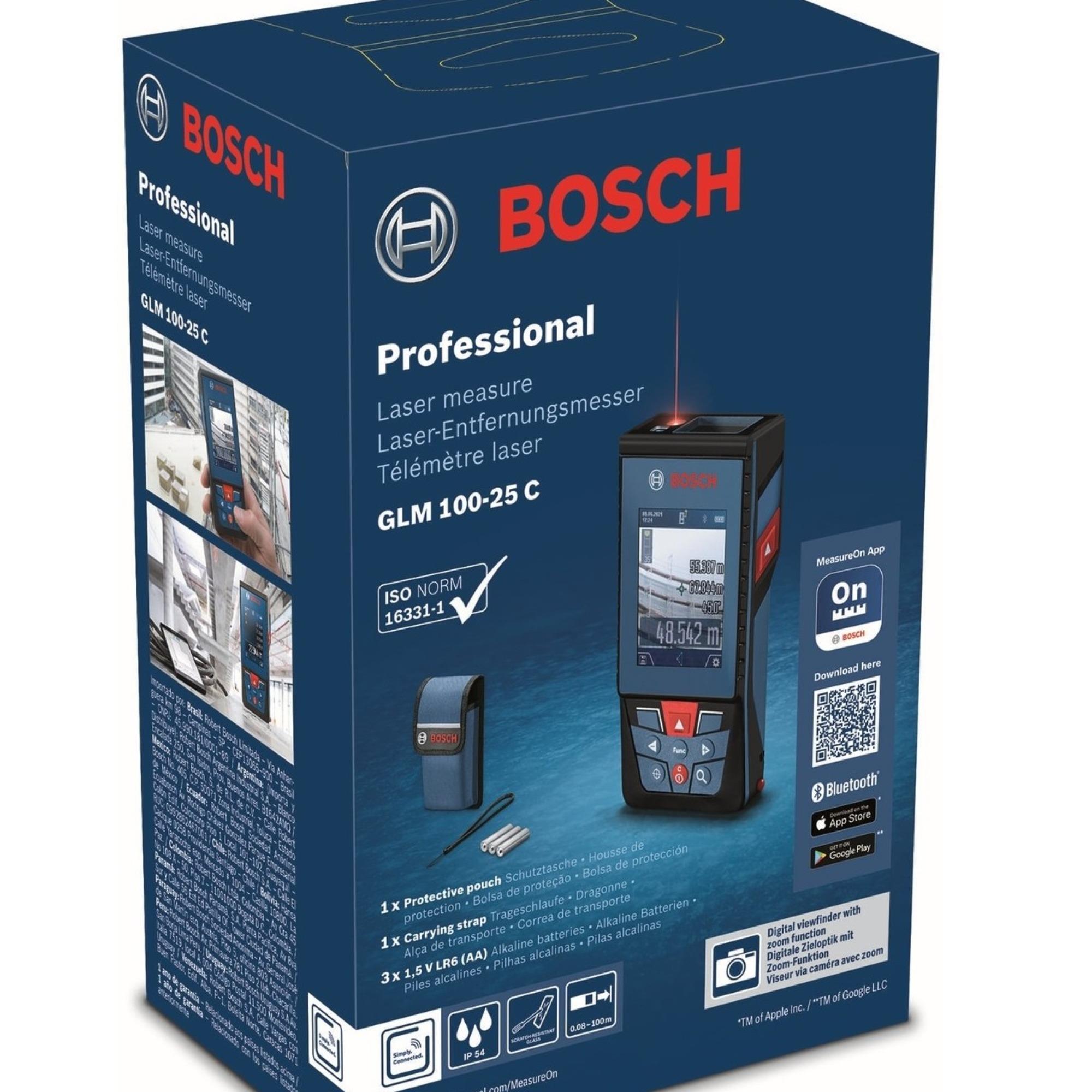 BOSCH LAZER METRE GLM100-25C 0601072Y00