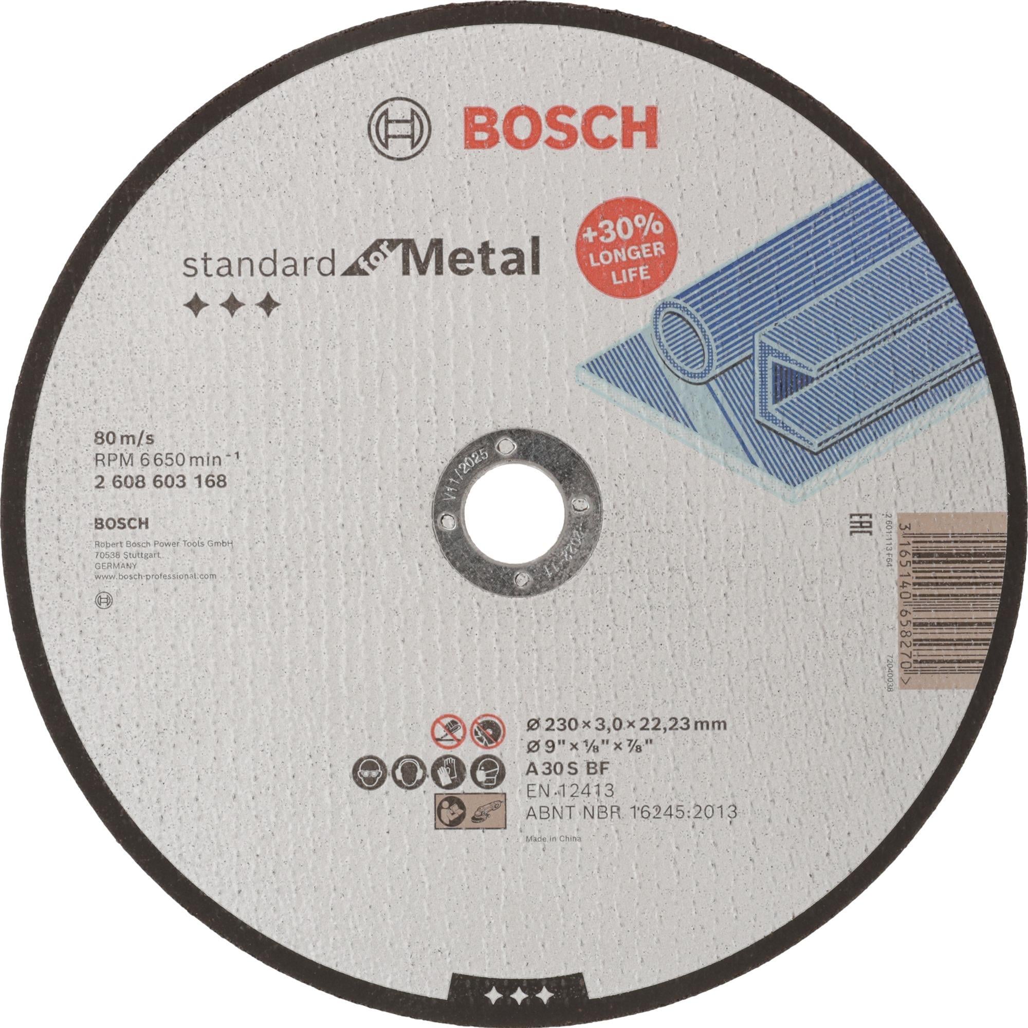 BOSCH METAL KESME TAŞI 230x3.0 2608603168