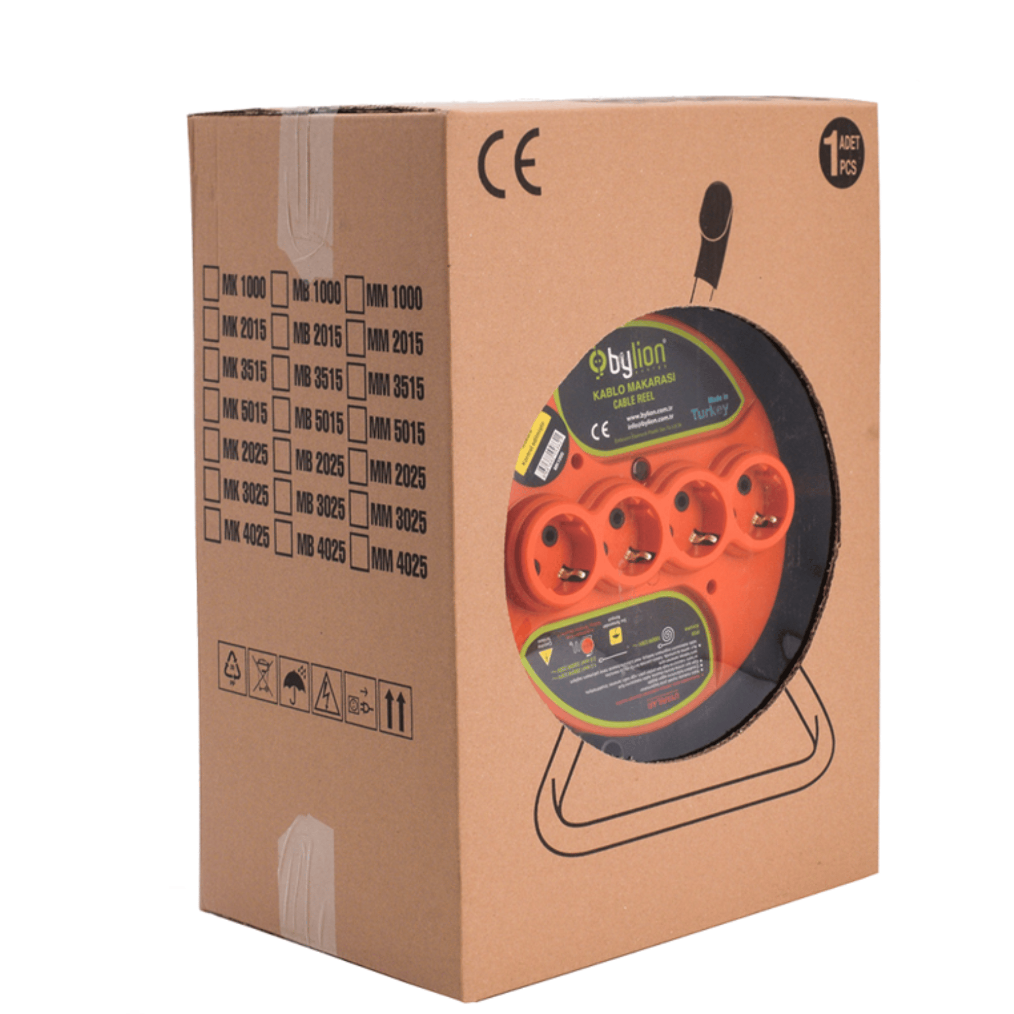 BYLİON SEYYAR KABLO 3x1.5 MM 20 MT (MK2015)