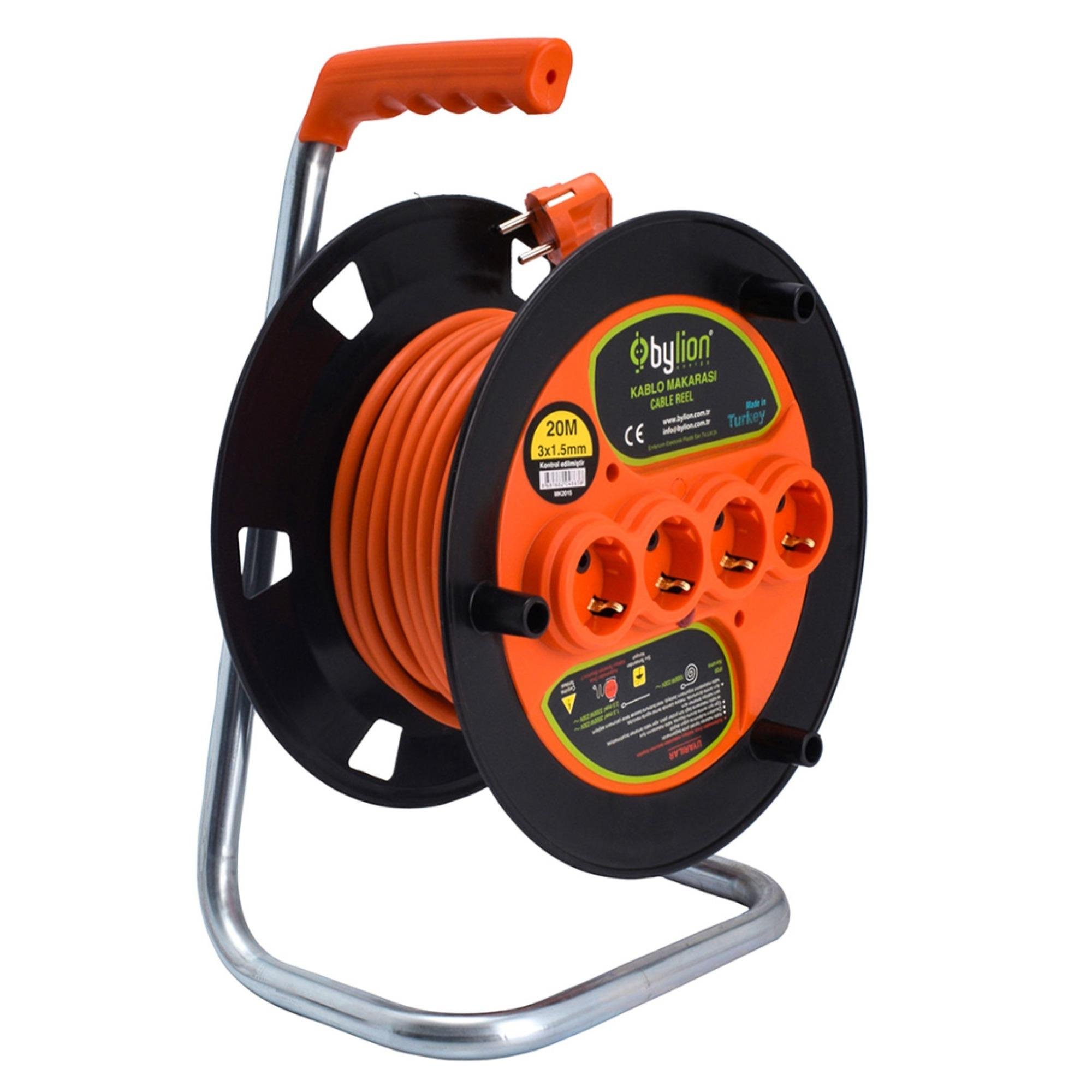 BYLİON SEYYAR KABLO 3x1.5 MM 20 MT (MK2015)