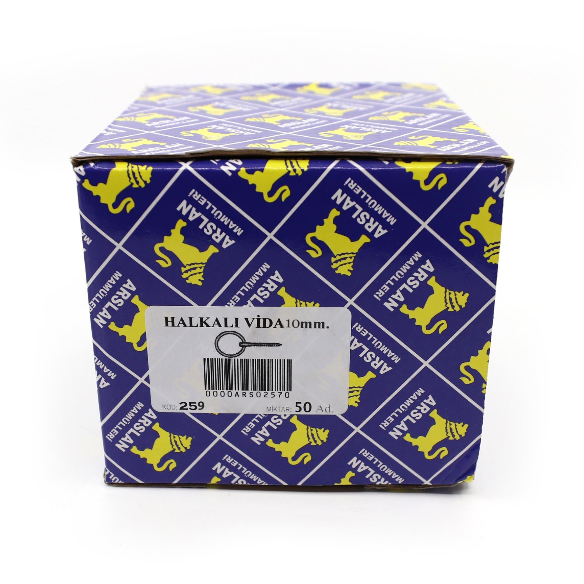 ÇINAR HALKALI VİDA 10x130 MM KOD:259