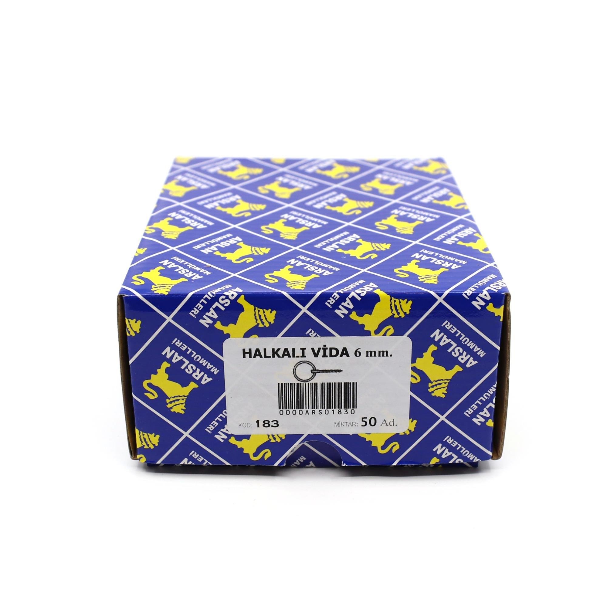ÇINAR HALKALI VİDA 6x105 MM KOD:183 