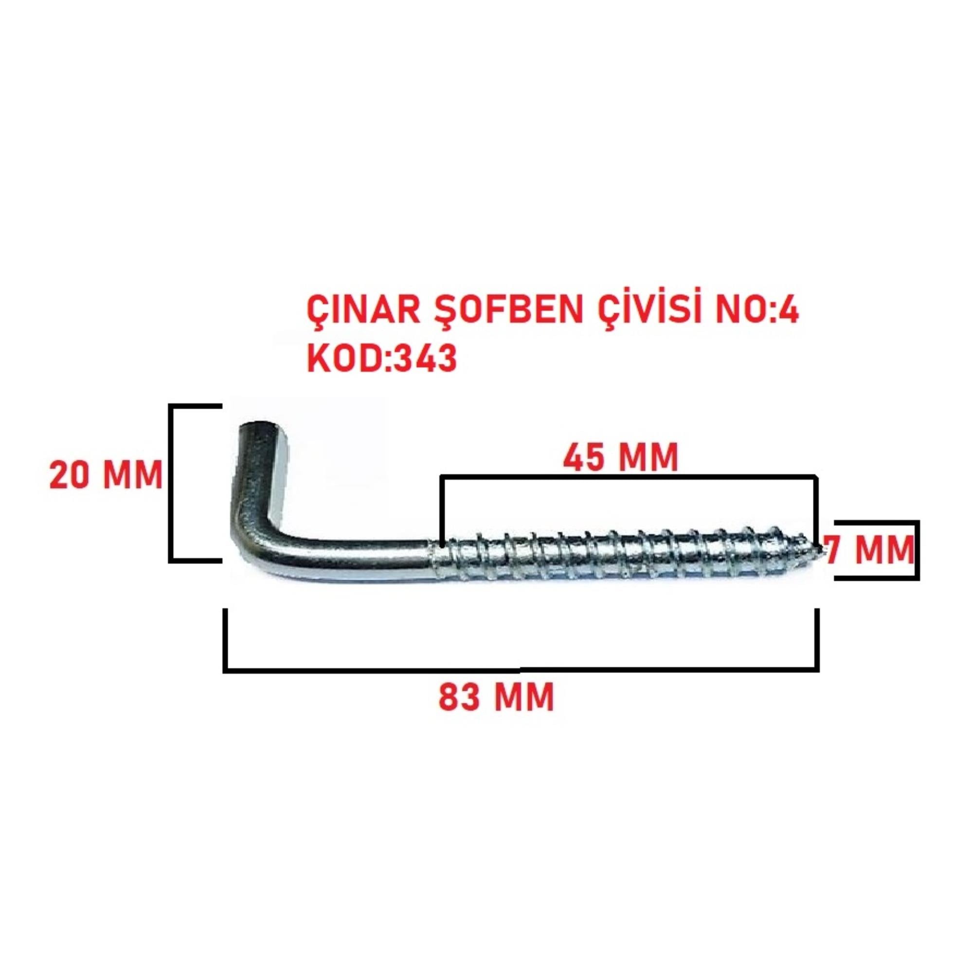 ÇINAR ŞOFBEN ÇİVİSİ NO:4 KOD:343
