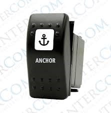 Elektrik MalzemeleriİnterkomIC-134M-S11 Marin Switch Anchor (On)-Off-(On)