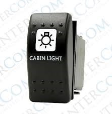 Elektrik MalzemeleriİnterkomIC-134M-S3 Marin Switch Kabin Lambası On-Off