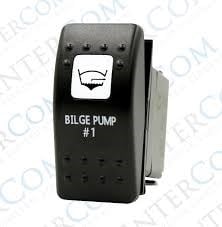 Elektrik MalzemeleriİnterkomIC-134M-S9 Marin Switch Bilge Pump #1 On-Off
