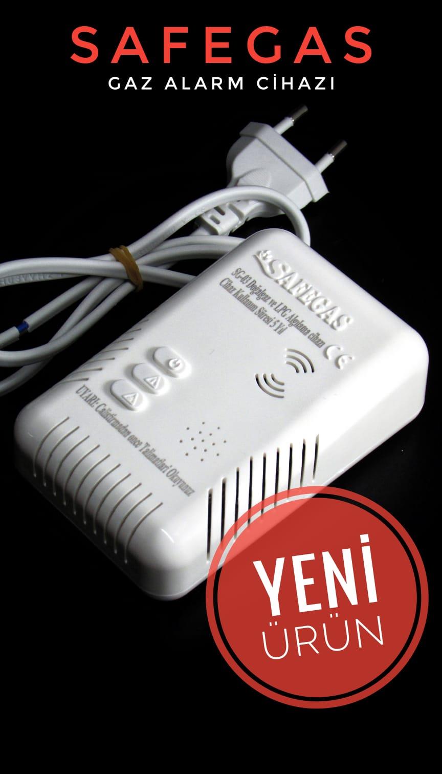 Ev & Yaşam MalzemeleriSafeGasSG-01 Model Doğalgaz ve LPG Gazı Algılama Dedektörü Cihazı │OSO Satış - Elektronik TicaretSG-01 Model Doğalgaz ve LPG Gazı Algılama Dedektörü Cihazı