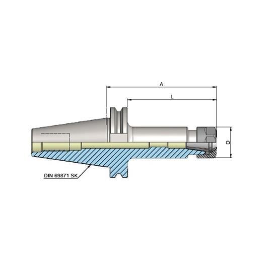 Heikenei BT40 Mini Pens Başlığı Din6339