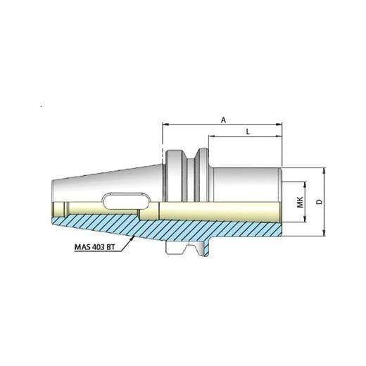 Heikenei BT40 Mors Adaptörü