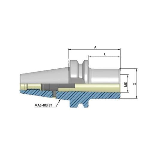Heikenei BT50 Çektirmeli Mors Adaptörü