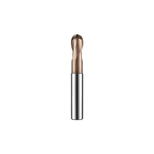 Heikenei Eco Küre Karbür Freze 55 Hrc 2 Ağızlı TİSİN Kaplamalı