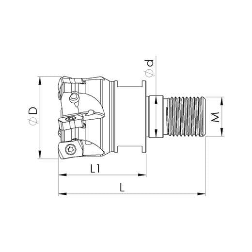 Heikenei Lnmx 0603 Krly Vidalı Tarama Başlığı
