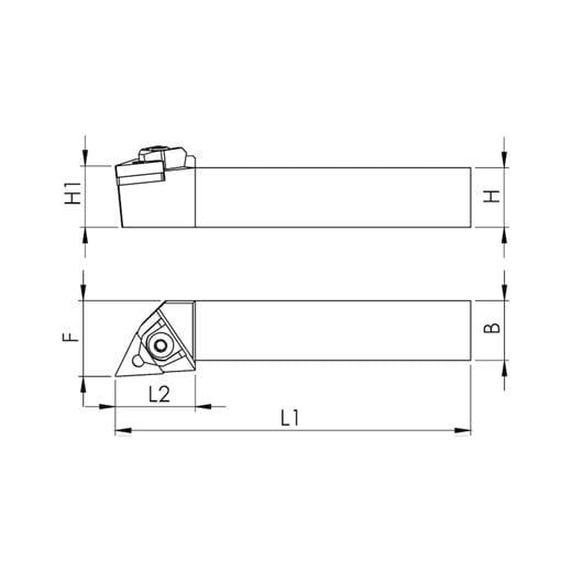 Heikenei Mtjnr Tnm. 1604/2204 Dış Çap Tornalama Ucu