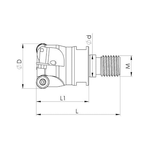Heikenei Rpmt 10T3 Kycr Vidalı Tarama Başlığı