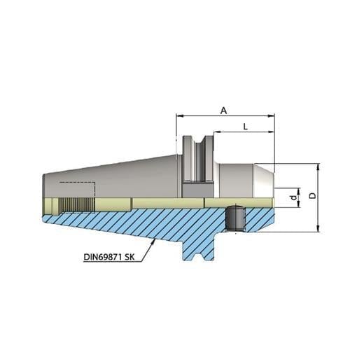 Heikenei SK30 Veldon Tutucu Din69871