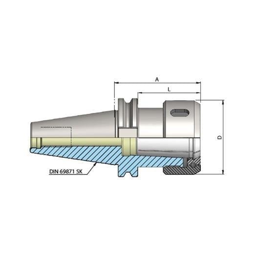 Heikenei SK40 Pens Başlığı Din69871