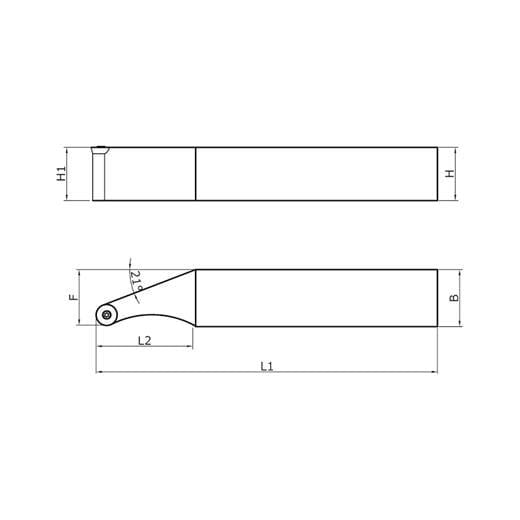 Heikenei Srhcr Rcmt 0803/10T3/1204 Dış Çap Tornalama Kateri