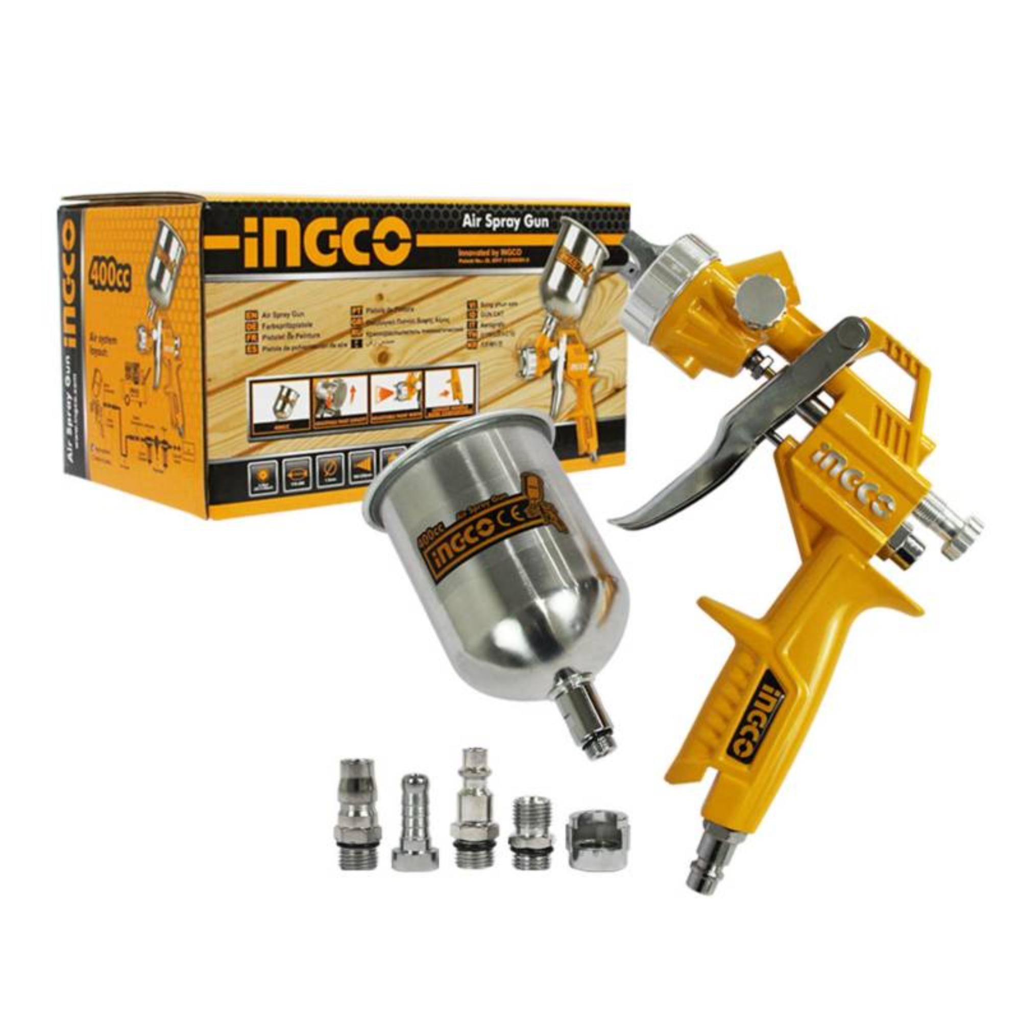 İNGCO ASG4041 ÜSTTEN DEPO BOYA TABANCASI 1.5 MM 