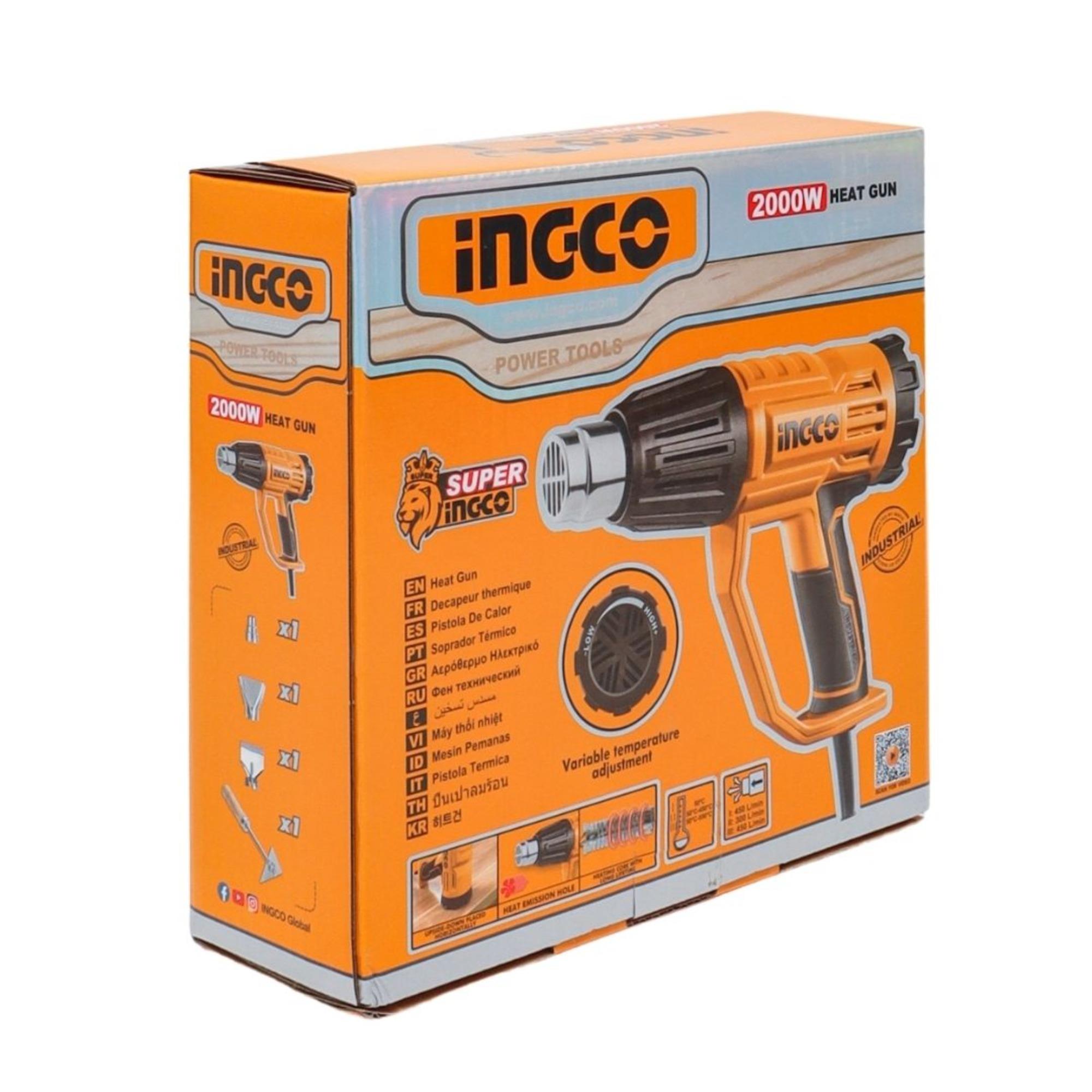 İNGCO HG200047 SICAK HAVA TABANCASI 2000 W
