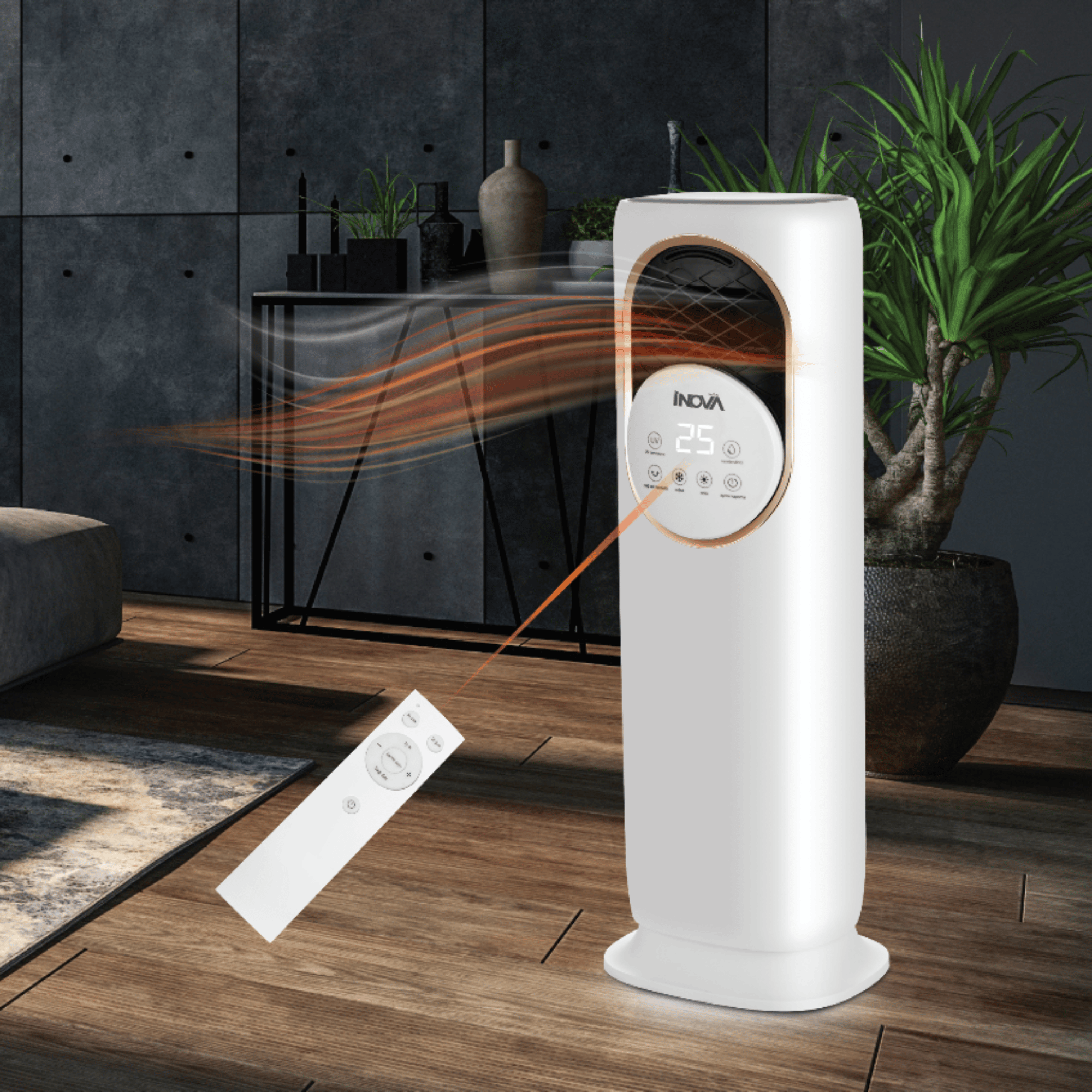 İNOVA APOLLO ISITICI SOĞUTUCU KUMANDALI 1800 W