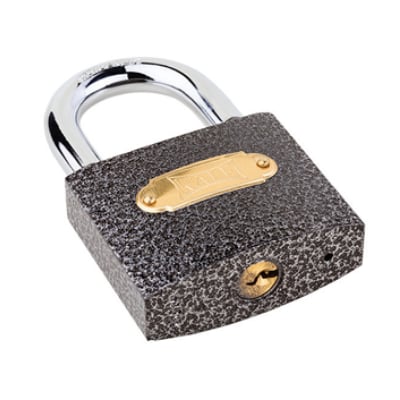 KALE ASMA KİLİT GRİ 25 MM KD001/10-125