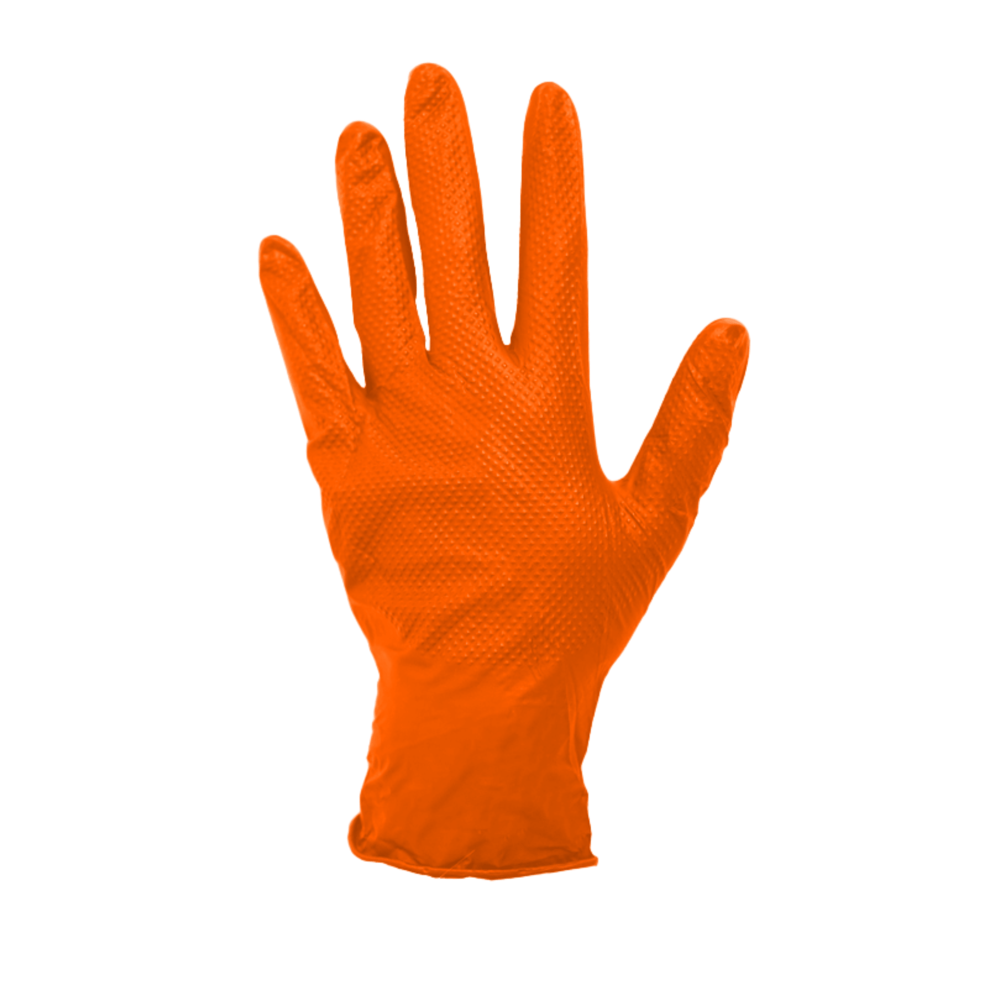 MASTER FORCE TURUNCU NİTRİL MUAYENE ELDİVEN L