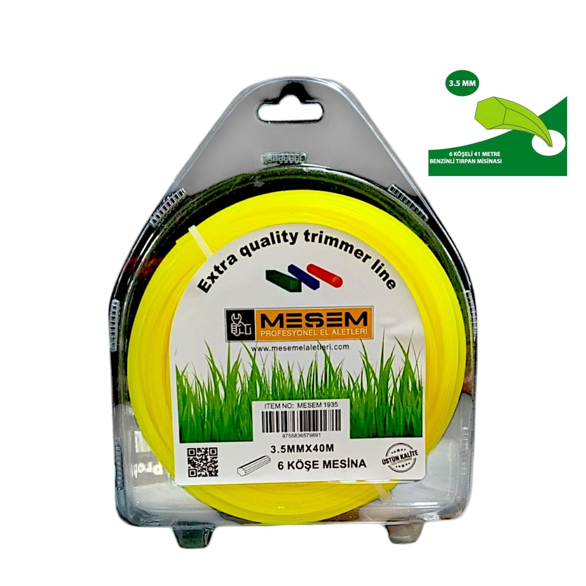 MEŞEM TIRPAN MİSİNASI ALTIGEN 3.5 MMx40 MT 1935