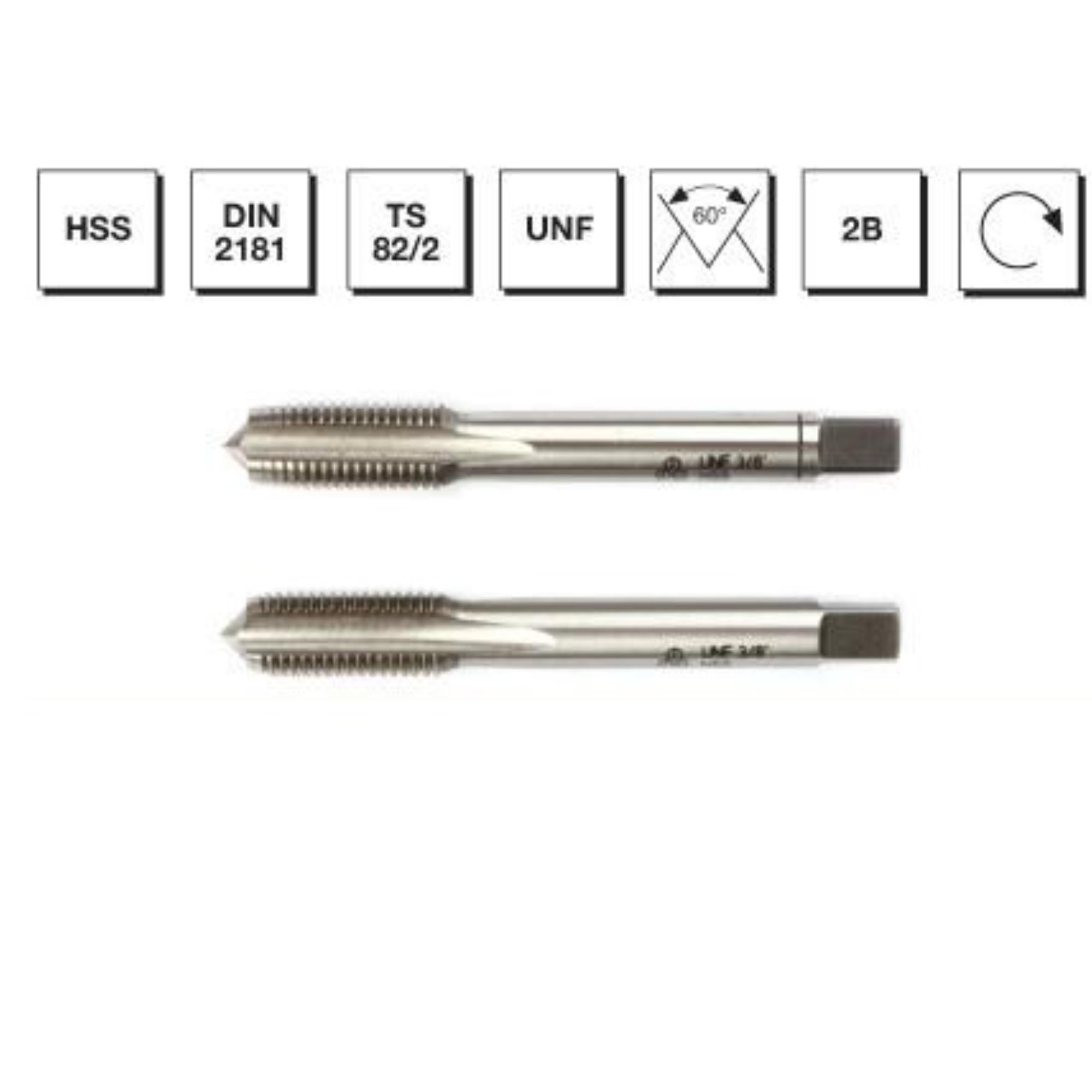 MTE HSS İNCE 2 Lİ TAKIM KLAVUZU DIN 2181 M8x1.0