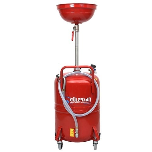 Nalburi̇yeGülersanHavalı Yağ Boşaltma Deposu Tankı 80 Lt 