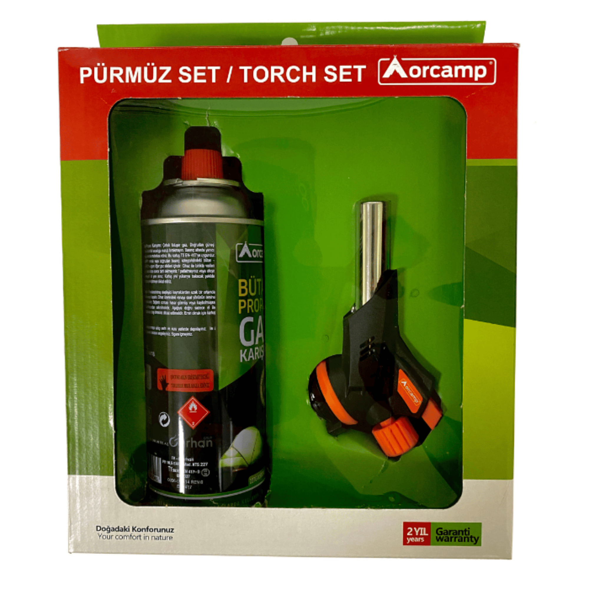 ORCAMP ÇAKMAKLI KARTUŞ PÜRMÜZ SETİ (CX500+227) 