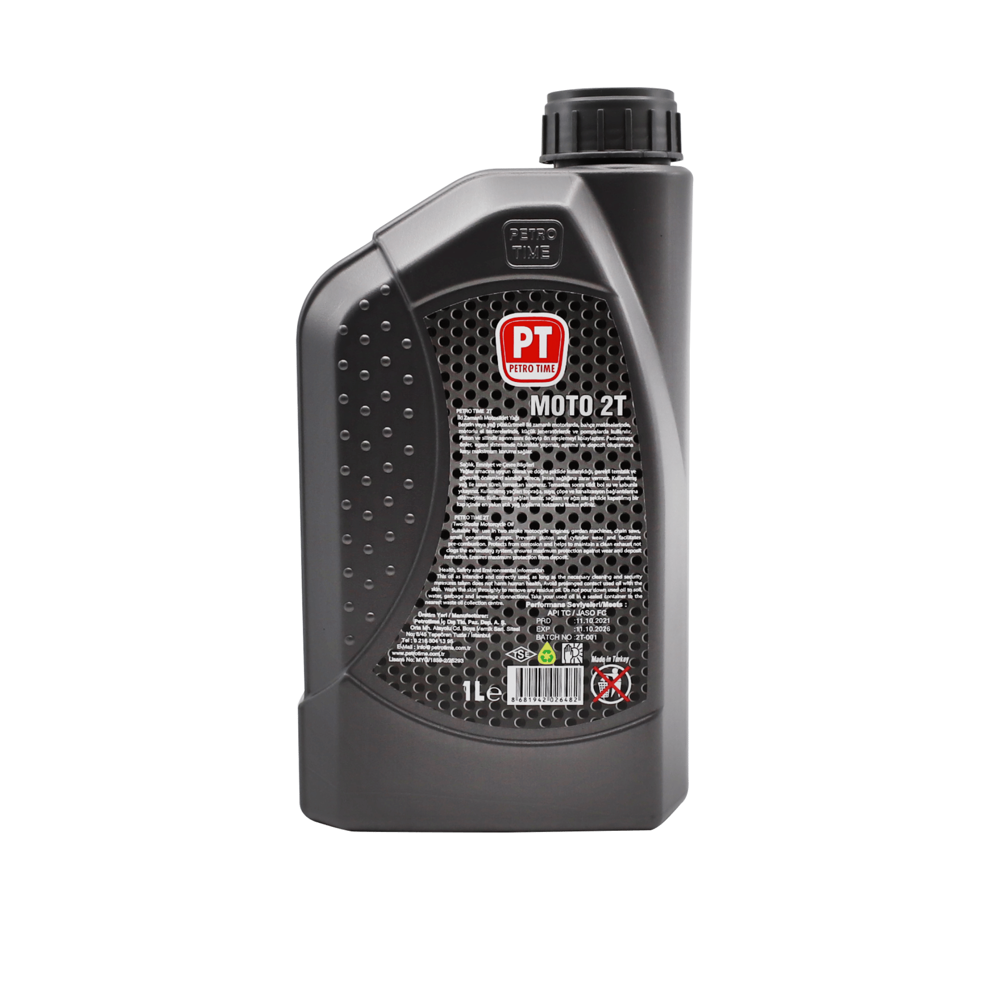 PETRO TIME 2T İKİ ZAMANLI MOTOR YAĞI 1 LT