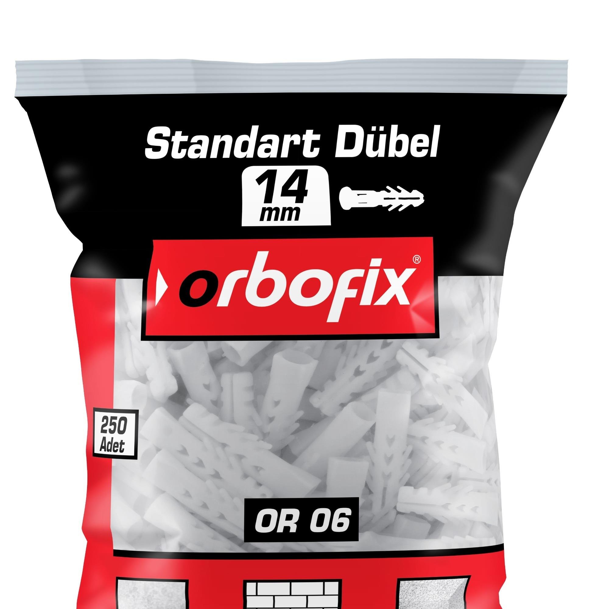 PLASTİK DUBEL 14 MM (250 ADET)