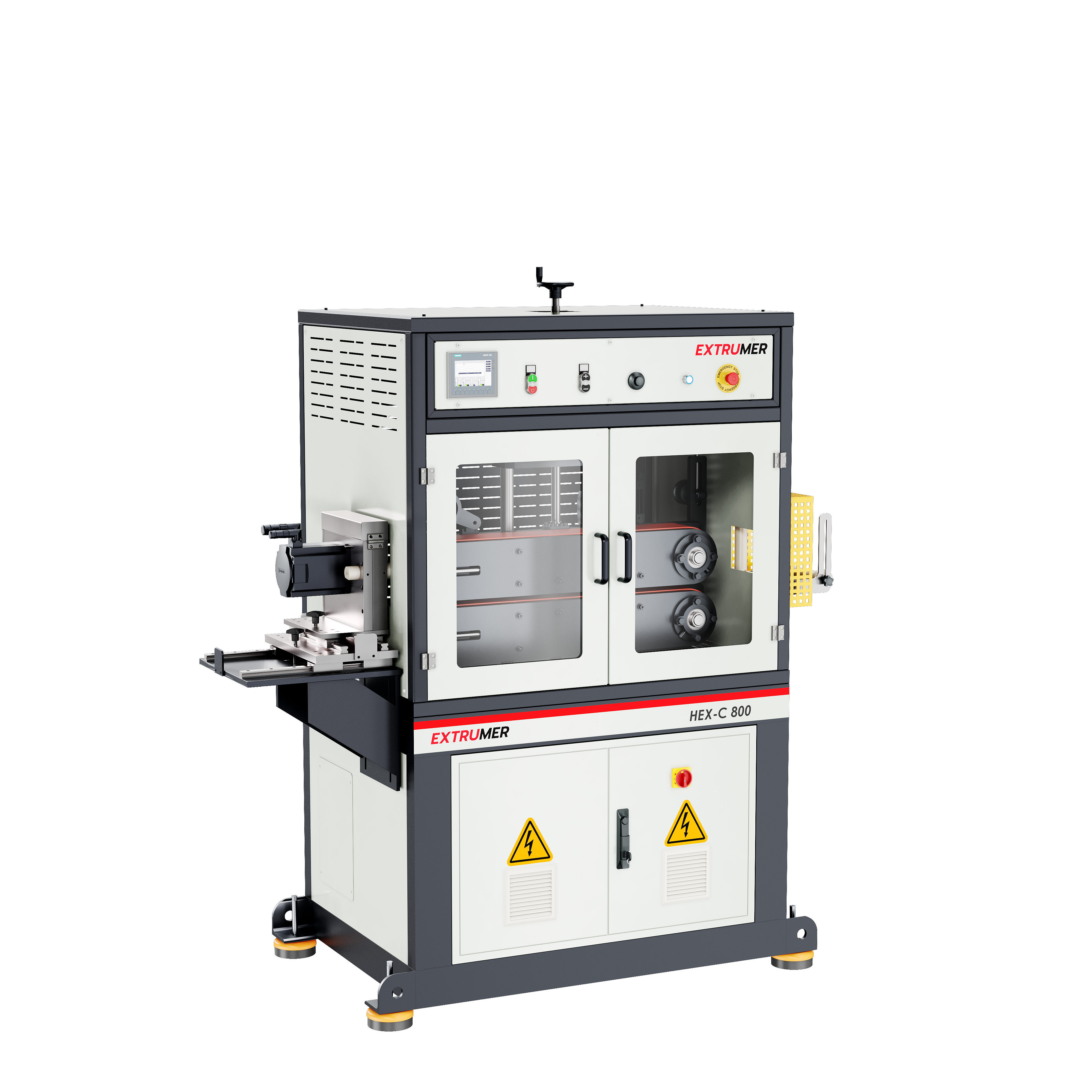 Plastik ve Kauçuk İşleme MakineleriEXTRUMERHex-C 800 Çekici-Kesici Ünitesi