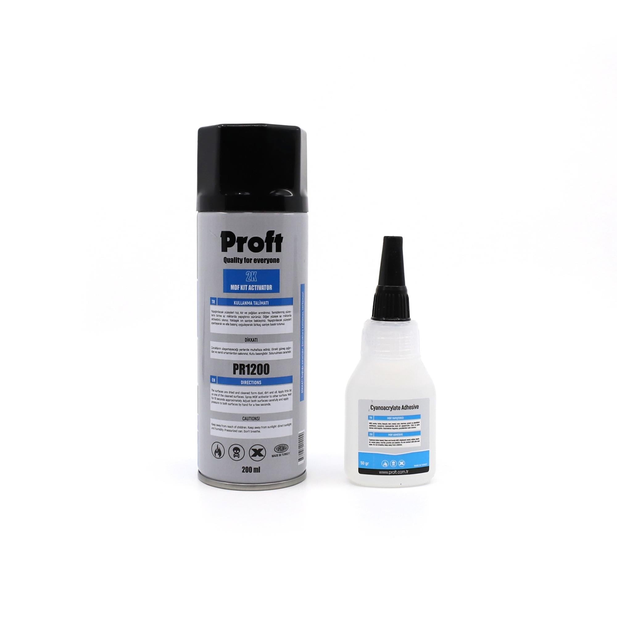 PROFT MDF YAPIŞTIRICI 200 ML+50 GR