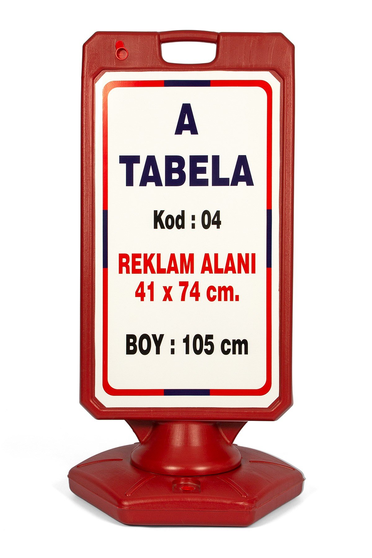 PromosyonŞirin ReklamA Tabela Kırmızı
