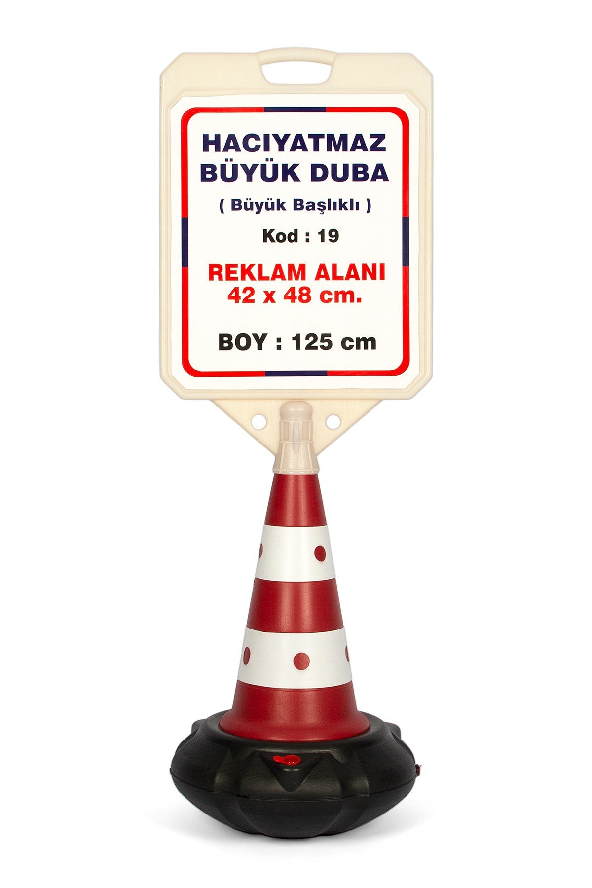PromosyonŞirin ReklamHacıyatmaz Duba Büyük Başlık Beyaz