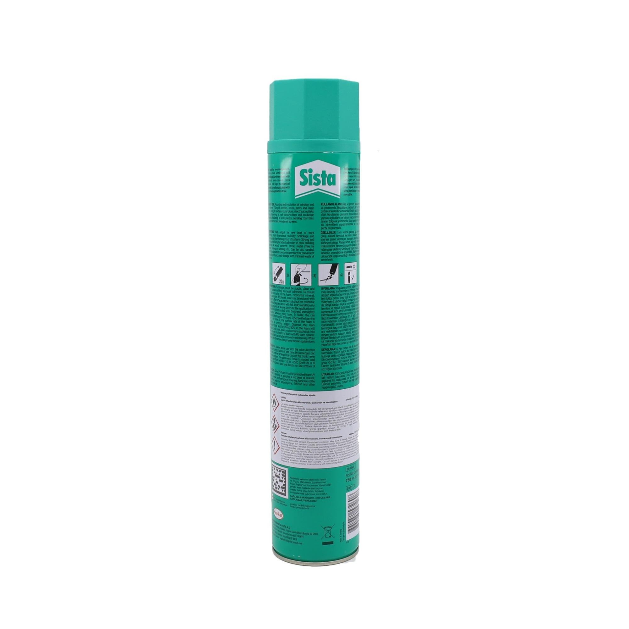 SİSTA PU KÖPÜK 750 ML
