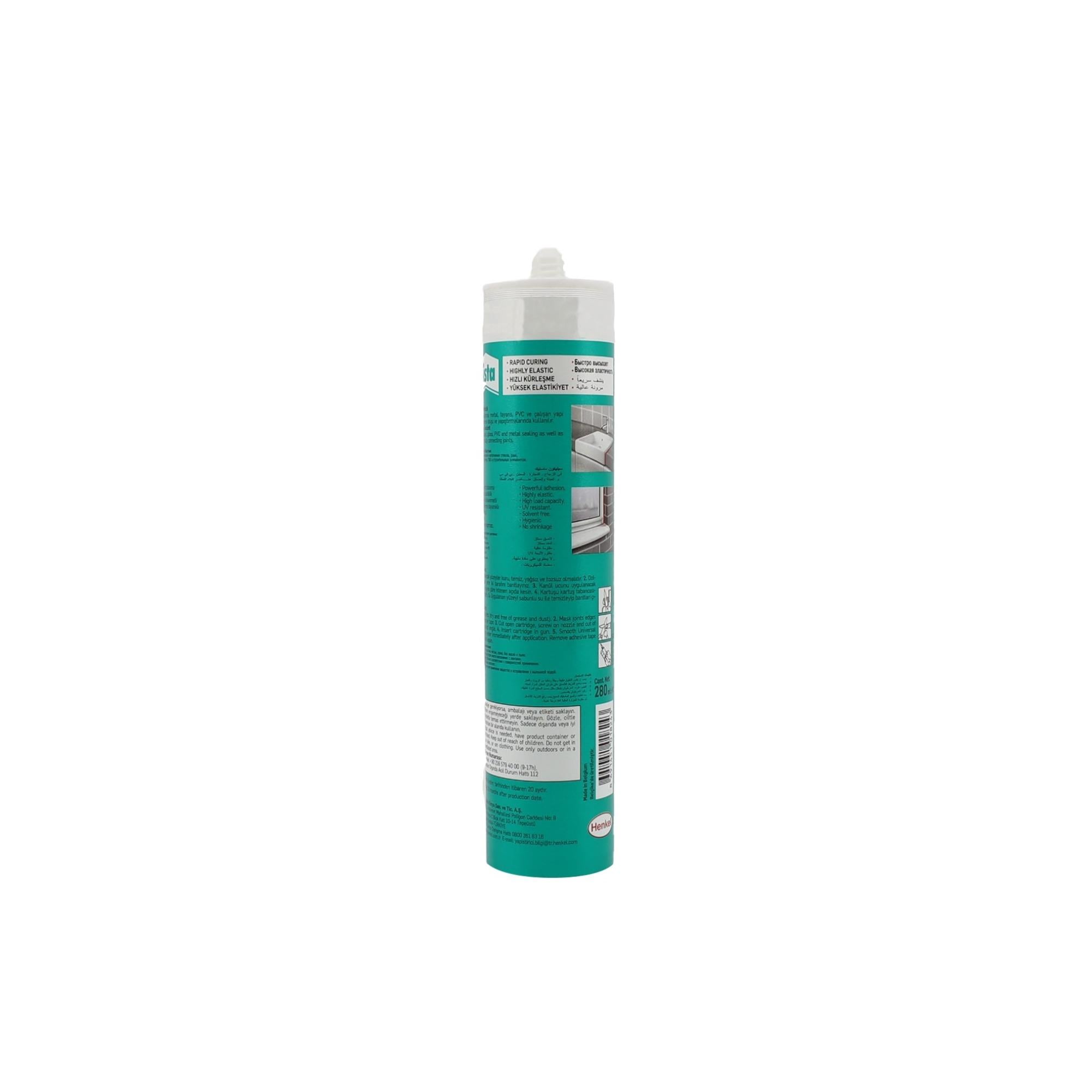 SİSTA SİLİKON 280 ML BEYAZ 