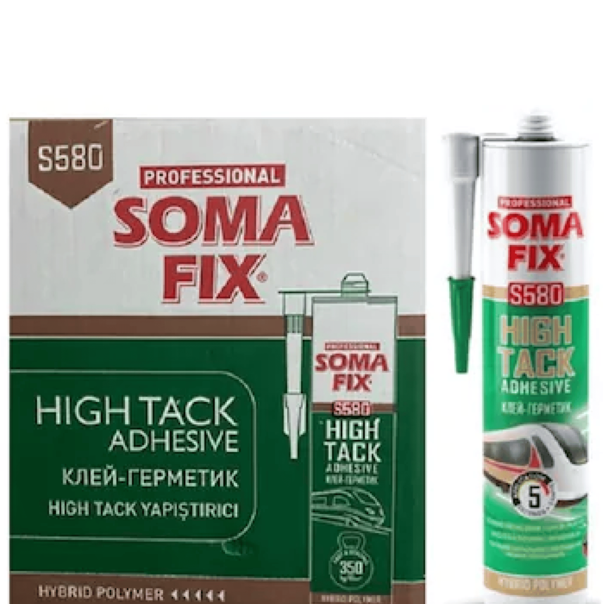 SOMAFIX HIGH TACK (KORNİŞ YAP) 290 ML