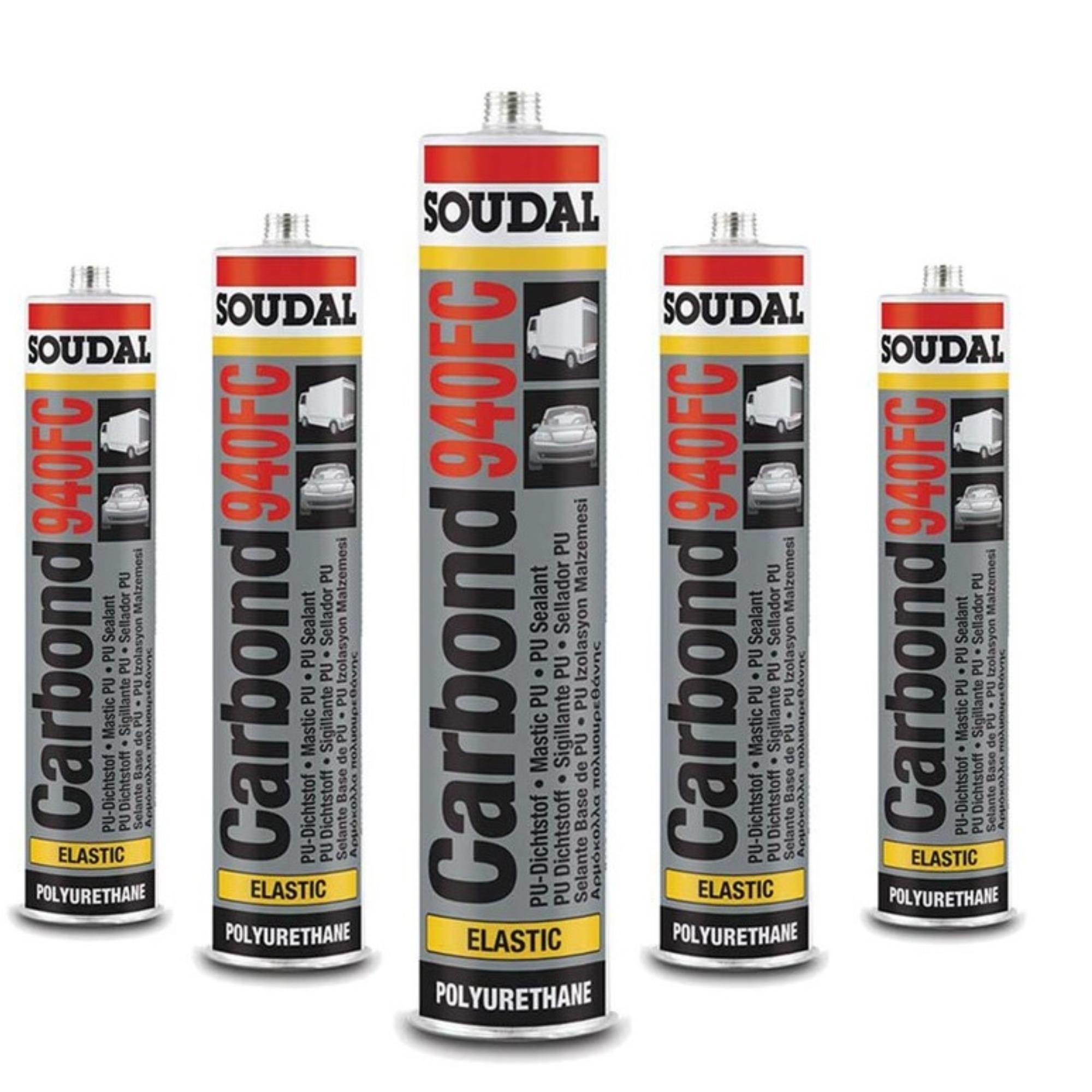 SOUDAL POLİÜRETAN MASTİK 280 ML 940FC SİYAH 161078