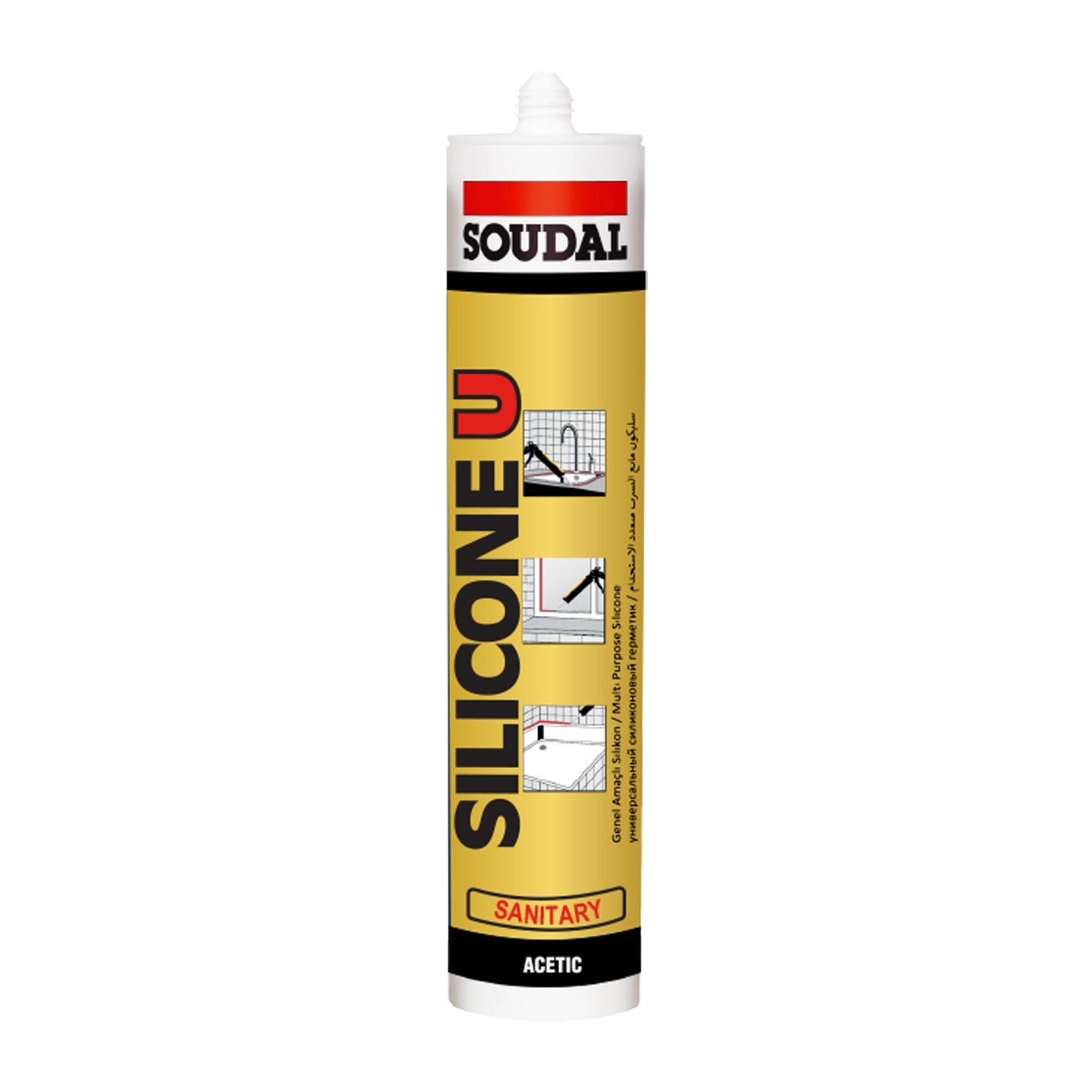 SOUDAL SİLİKON 280 GR ŞEFFAF